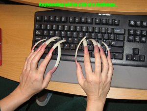 How To Type With Long Nails Without Stress (3 Ways) - Get Long Nails