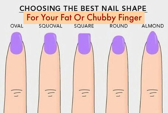 Best Nail Shape For Chubby Or Fat Fingers