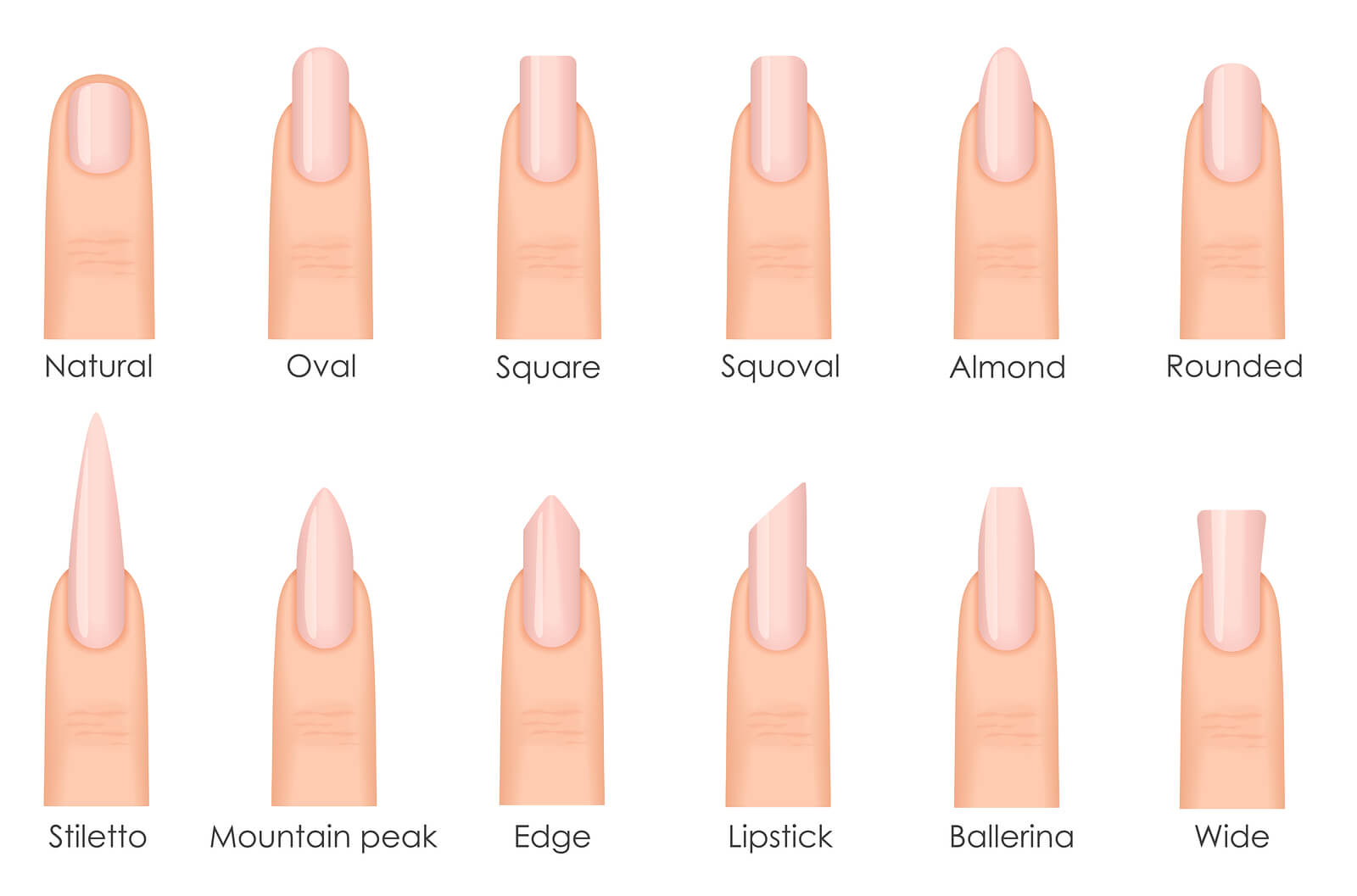 1. "Nude shades for a slimming effect on fingers" - wide 10