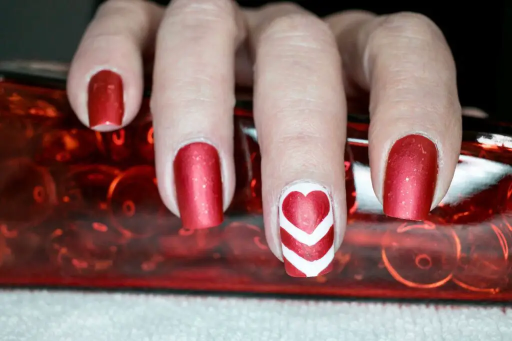 Perfect Valentine Nails