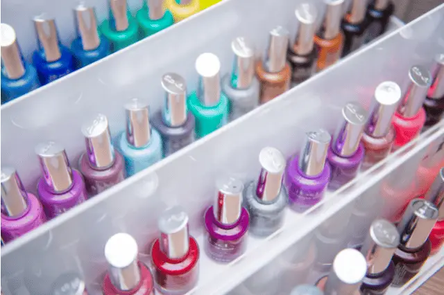 How Many Nail Polish Bottles Can An Ikea Helmer Drawer Fit?
